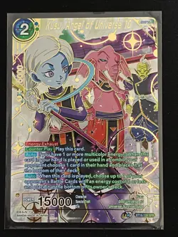 Dragon Ball Super Card Game Kusu Angel of Universe 10 SPR Foil Card BT16-139 - Image 1