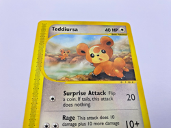 Pokemon Card - Non-Holo Teddiursa 109/144 Skyridge *EX* e-Card Common - Image 3