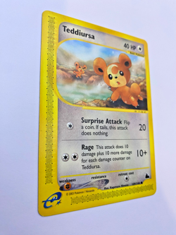 Pokemon Card - Non-Holo Teddiursa 109/144 Skyridge *EX* e-Card Common - Image 4