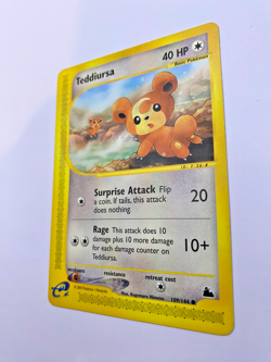 Pokemon Card - Non-Holo Teddiursa 109/144 Skyridge *EX* e-Card Common - Image 5