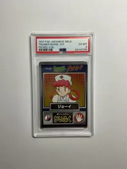 Pokemon Get Card Nurse Joy Meiji Japanese PSA 6 EX-MT - Image 1