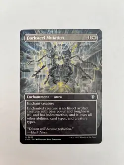 Darksteel Mutation (Borderless) Commander Masters Regular - Image 1