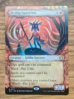 Hexing Squelcher (Showcase) - MTG: Lorwyn Eclipsed - #0317 - NM - Regular - Image 1