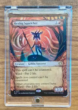 Hexing Squelcher (Showcase) - MTG: Lorwyn Eclipsed - #0317 - NM - Regular - Image 3
