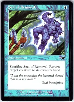 Seal of Removal 42/143 C The List Reprints Magic the Gathering MTG LP - Image 1