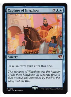 MTG Capture of Jingzhou - Commander Masters (CMM) Regular Magic Near Mint - Image 1