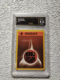 Pokemon 1999 Fighting Energy 97/102 Base Set 8.5 - Image 1