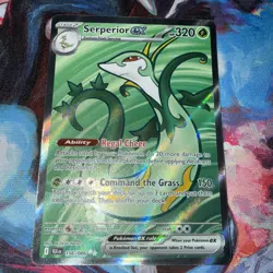 Serperior ex 156/086 – Black Bolt (Ultra Rare Full Art) – NM – 2025 Pokemon TCG - Image 2