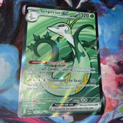 Serperior ex 156/086 – Black Bolt (Ultra Rare Full Art) – NM – 2025 Pokemon TCG - Image 3