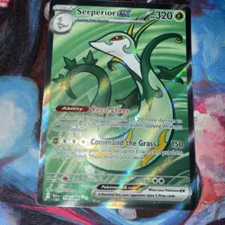 Serperior ex 156/086 – Black Bolt (Ultra Rare Full Art) – NM – 2025 Pokemon TCG - Image 5