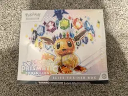 Pokemon TCG Prismatic Evolutions Elite Trainer Box ETB Factory Sealed Brand New - Image 1