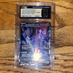 Pokemon Team Rocket's Mewtwo ex CGC 10 125/098 2025 Glory of the Rocket Gang Ho… - Image 1