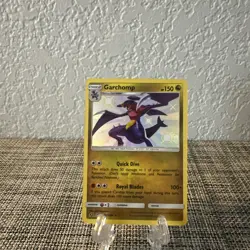 Garchomp SV40/SV94 Shiny Holo Rare Pokemon TCG Hidden Fates: Shiny Vault NM - Image 1