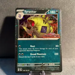 Tyranitar (Paldea Evolved Stamp) 135/193 Paldea Evolved Pokemon NM - Image 1