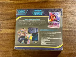 Phantasmal Flames Pokemon Center Exclusive Elite Trainer Box ETB Sealed - Image 5