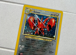 Scizor Holo Rare - Pokemon TCG Neo Discovery - 2001 WOTC - NM - 10/75 - Image 3