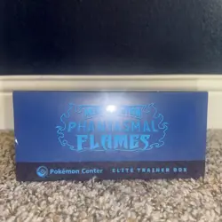 Phantasmal Flames Pokemon Center Exclusive Elite Trainer Box ETB SEALED - Image 4