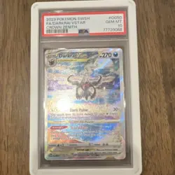 Pokemon Darkrai VSTAR GG50 Crown Zenith Galarian Gallery Ultra Rare PSA 10 - Image 1