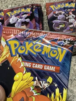 Pokemon Destin Rivals Sleeved Booster Lot of 33 Packs NEW & SEALED! - Image 3
