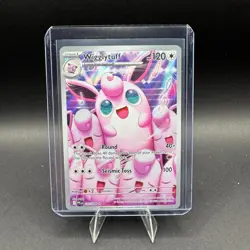 Wigglytuff Pokemon Phantasmal Flames 105/094 Illustration Rare Full Art Holo NM - Image 1