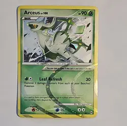 Pokemon Arceus AR2 Lv 100 Holo Rare Platinum Arceus - Image 1