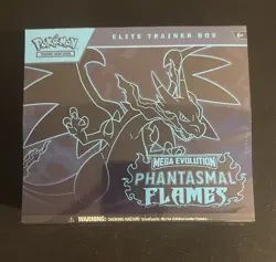 Pokemon Mega Evolution Phantasmal Flames Elite Trainer Box ETB Sealed - Image 1