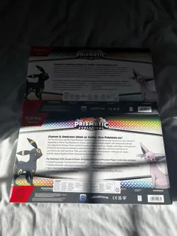 2 x Pokemon TCG Prismatic Evolutions Premium Figure Collection - Sealed&New - Image 2