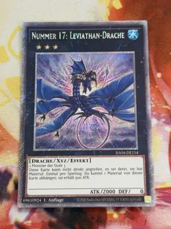 YU-GI-OH! - Nummer 17: Leviathan-Drache - RA04-DE154 - 1.Auflage - Platinum Secr - Image 1