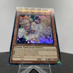 Yugioh Aschenblute & Freudiger Fruhling LCKC-DE080 Ultra Rare Near Mint - Image 4