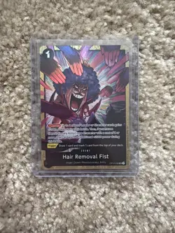 Hair Removal Fist OP12-098 Promo Premium Card Collection Best Selection Vol. 5 - Image 3