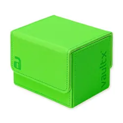 Vault X Sideloading Deck Box Neon Green Holds 100+ Cards, Limited Edition! - Image 1