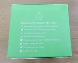 Vault X Sideloading Deck Box Neon Green Holds 100+ Cards, Limited Edition! - Image 5