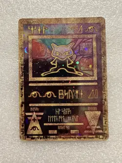 Vintage mew Pokemon card. Promo for 2000 Pokemon movie. - Image 3