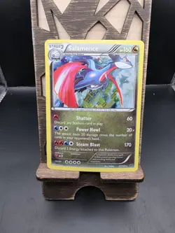 Pokemon TCG Salamence Card 57/108 Roaring Skies Holo cosmos holo - Image 1