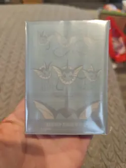 Pokemon TCG Official Vaporeon Card Sleeves S-Chinese Sun & Moon SEALED NEW - Image 3