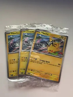 Pokemon TCG Pikachu SVP 190 Black Star 2024 World Championship Promo Card SEALED - Image 2
