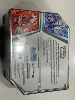 Pokemon Trading Card Game TCG Paldea Legends Blue Tin Miraidon ex - NEW SEALED! - Image 2