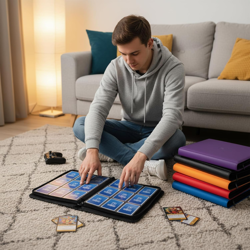 Trading Card Binder, Premium 9 Pocket 540 Double Sided Pocket Collection Binder, - Image 5