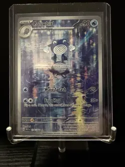 Pokemon TCG Poliwhirl Full Art 176/165 151 Card in NM/M Condition - Image 1