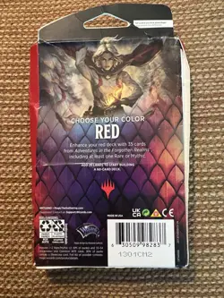 Red Theme Booster Magic the Gathering Dungeons & Dragons Forgotten Realms - Image 2