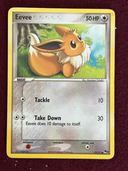 Eevee 13/17 - POP Series 3 - Vintage Rare Pokemon Card from 2006 - Image 1