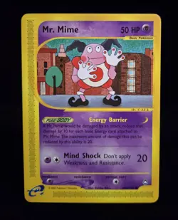 Pokemon TCG - MR. MIME - 95b/147 - E-CARD SERIES: AQUAPOLIS (2003) - LP/NM - Image 1