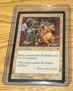 MTG Magic the Gathering - Humility Tempesta (EX) - Image 1