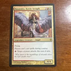 Magic The Gathering Conspiracy Basandra, Battle Seraph #184/210 MTG TCG CCG - Image 1