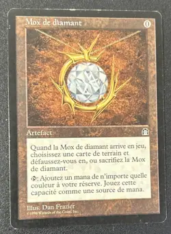 MTG - Mox Diamond - Stronghold - Foreign French - Very Good (actual scans) - Image 1
