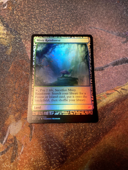 Misty Rainforest Fullart Foil Fetchland High Quality - Image 1