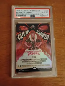 MTG Olivia Voldaren Movie Poster Showcase Foil - PSA 10 - Free Ship - Image 1
