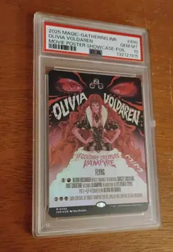 MTG Olivia Voldaren Movie Poster Showcase Foil - PSA 10 - Free Ship - Image 2