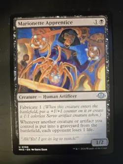 Marionette Apprentice NM Modern Horizons 3 MTG FREE SHIPPING - Image 1