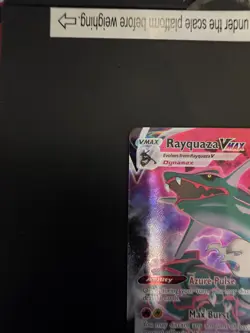 Pokemon Rayquaza VMAX TG20/TG30 Full Art Rapid Strike Holo Ultra Rare 320HP - NM - Image 2